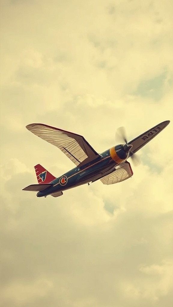 Flying image
