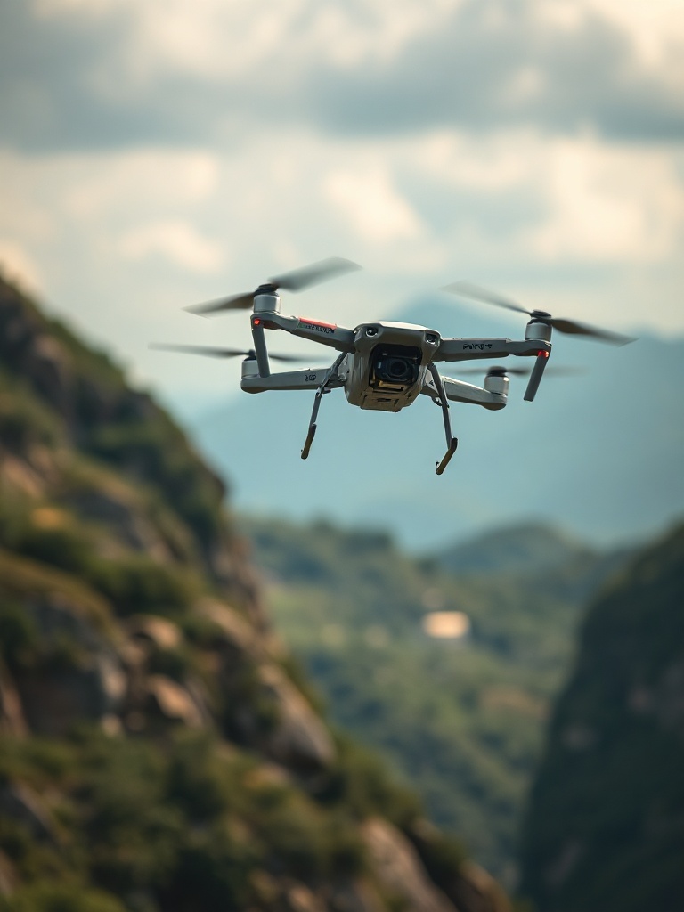 Flying image