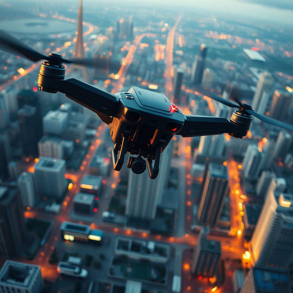 Flying image