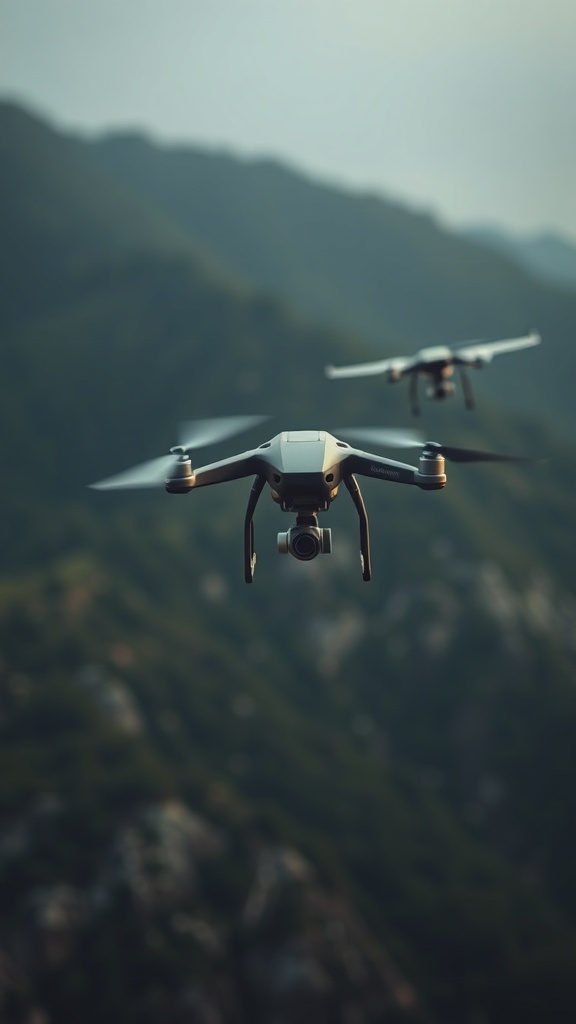 Flying image