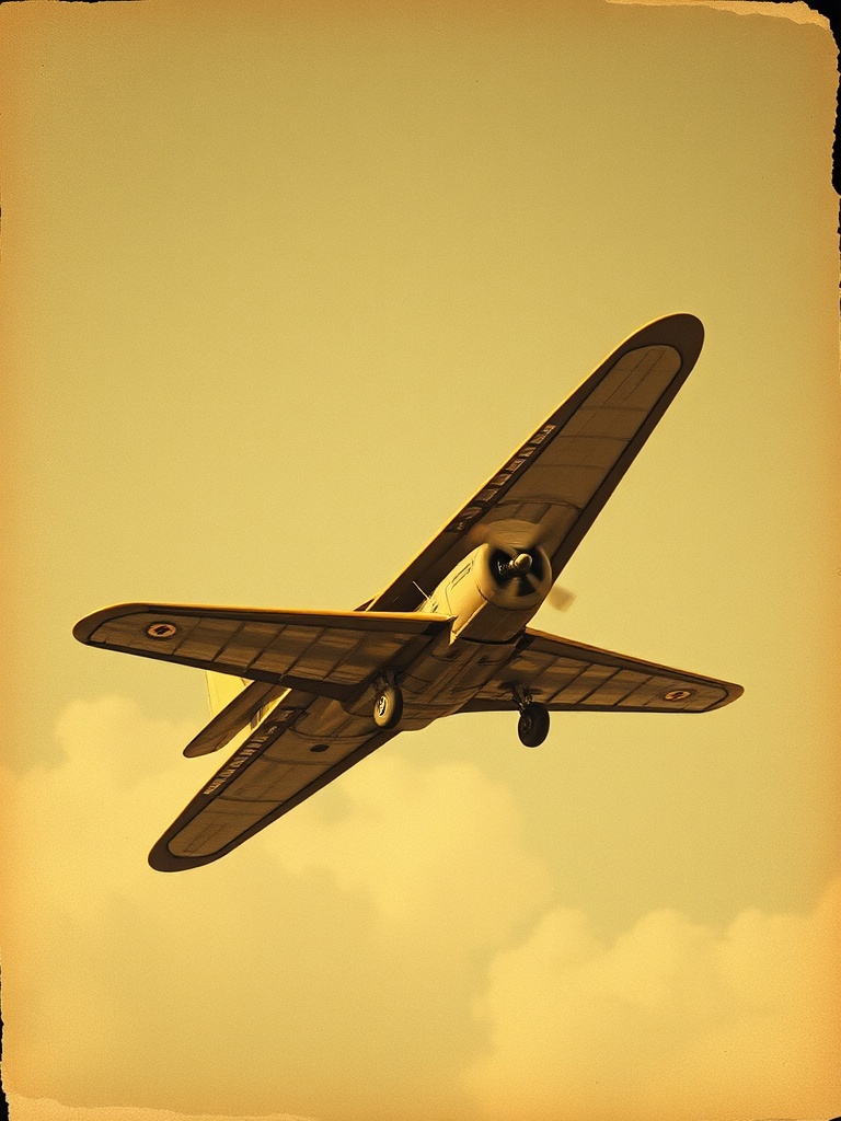 Flying image